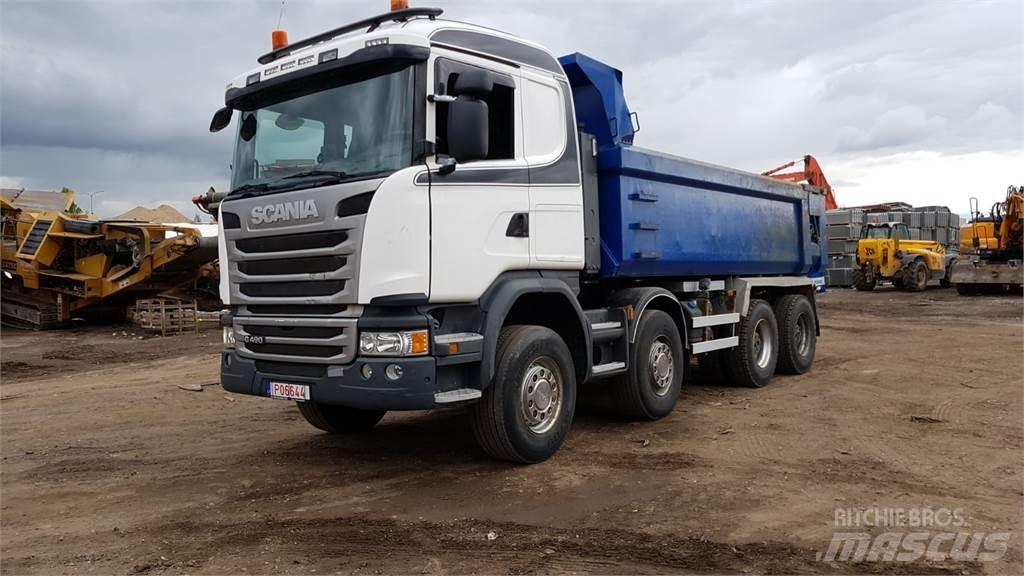 Scania G 490 Nostovarsi-vaihtolavakuorma-autot