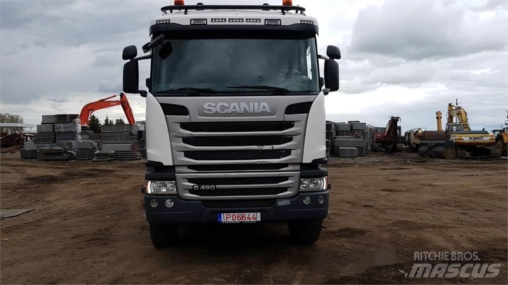 Scania G 490 Nostovarsi-vaihtolavakuorma-autot