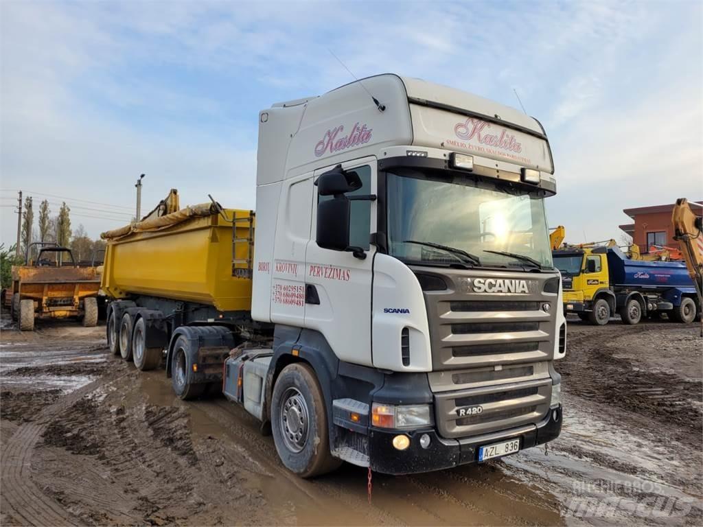Scania R420 Vetopöytäautot