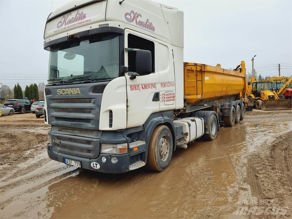Scania R420 Vetopöytäautot