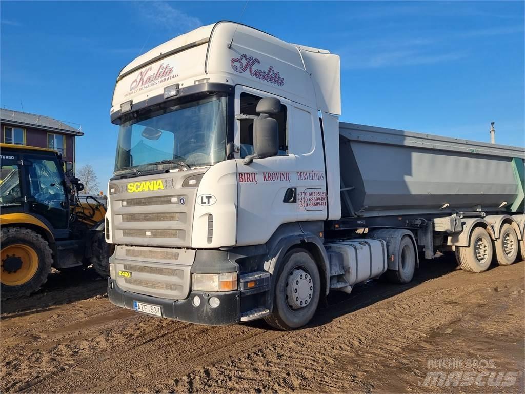Scania R420 Vetopöytäautot