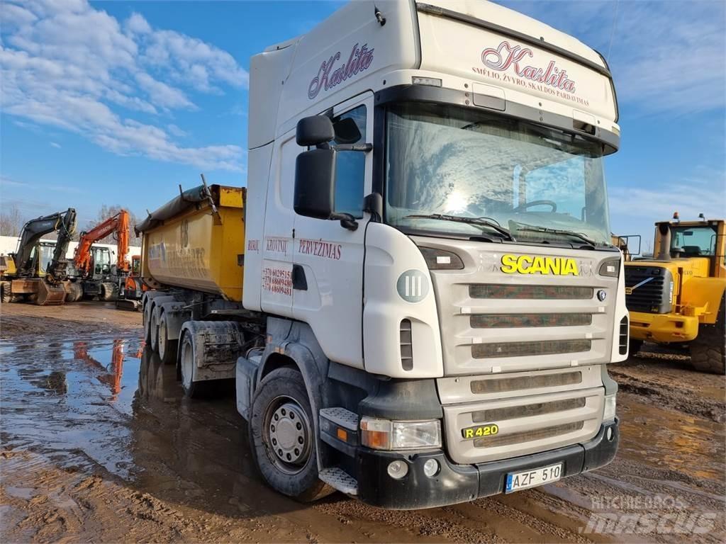 Scania R420 Vetopöytäautot