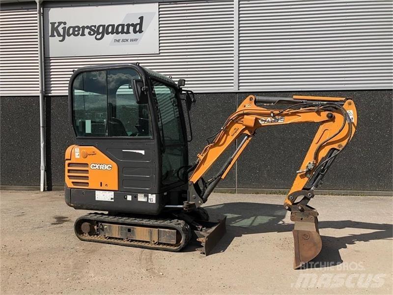 CASE CX18C Minikaivukoneet < 7t