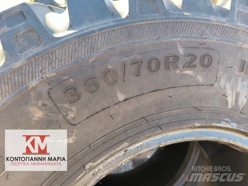 Alliance 360/70R20 Renkaat ja vanteet