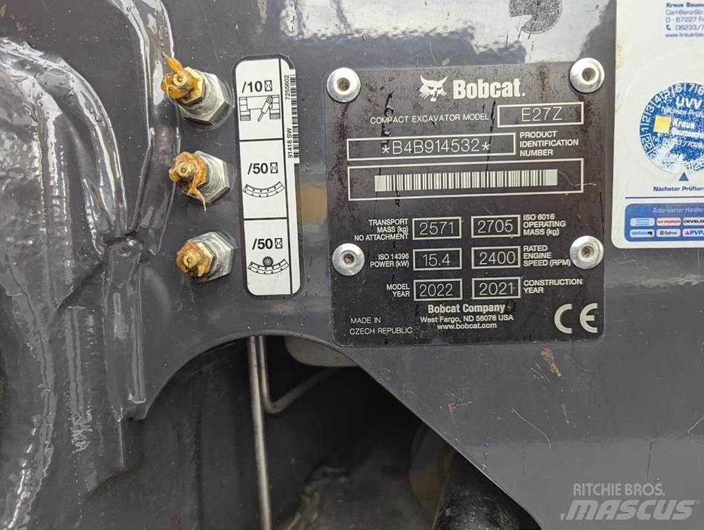 Bobcat E 27z Minikaivukoneet < 7t
