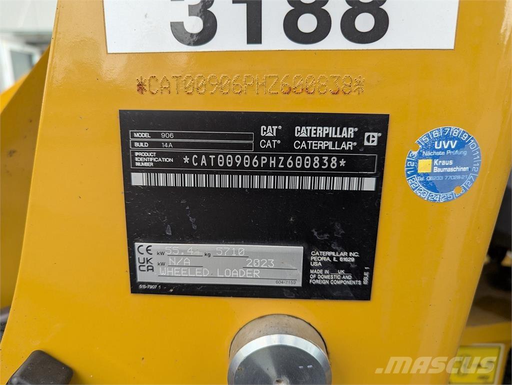CAT 906 Pyöräkuormaajat