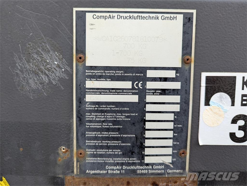 Compair C 30 Kompressorit