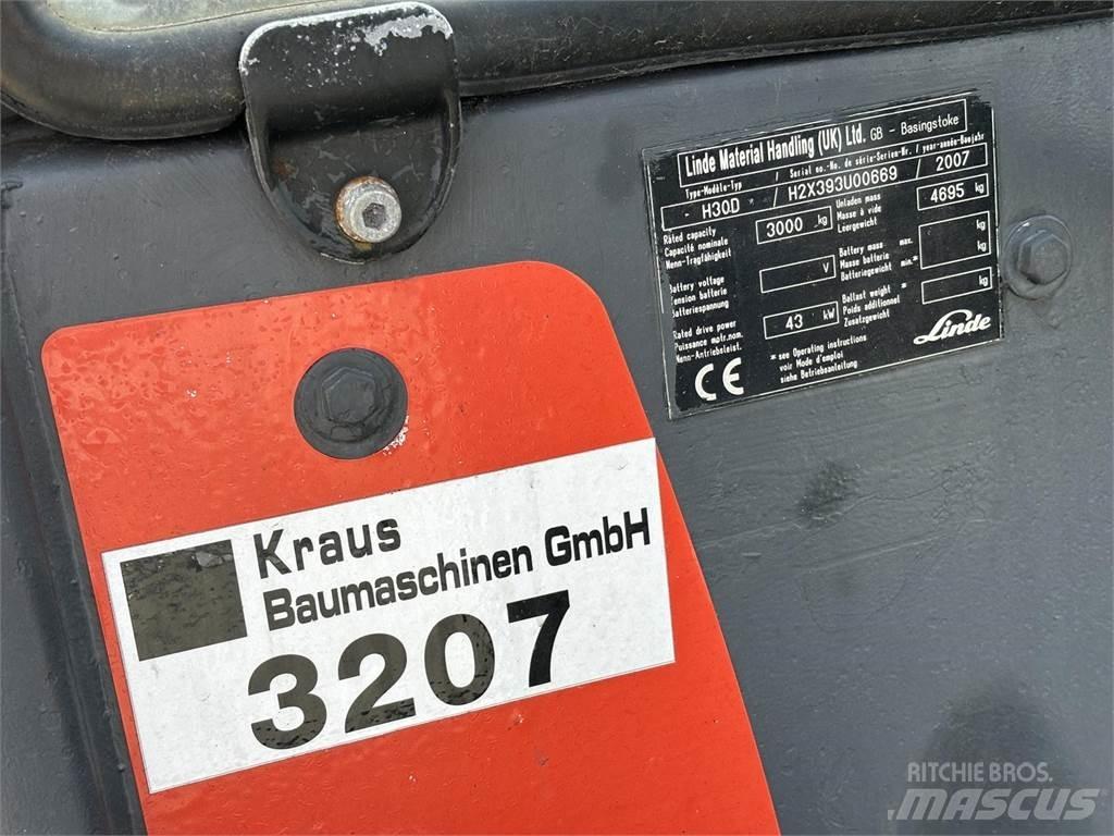 Linde H30D Muut haarukkatrukit