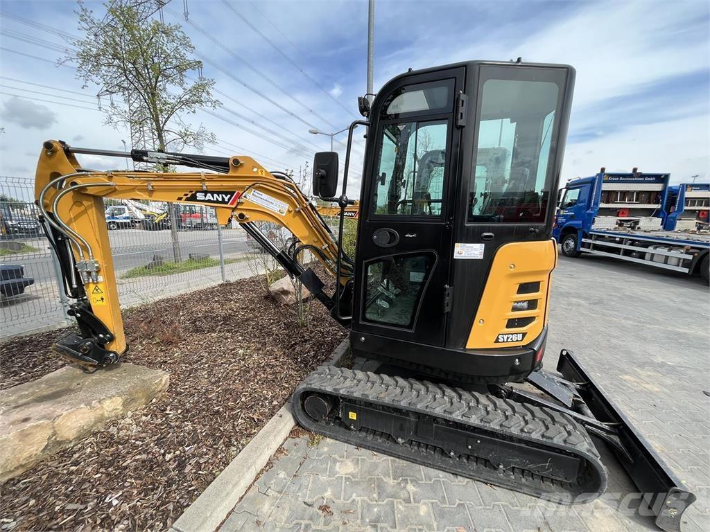 Sany SY 26 U Minikaivukoneet < 7t