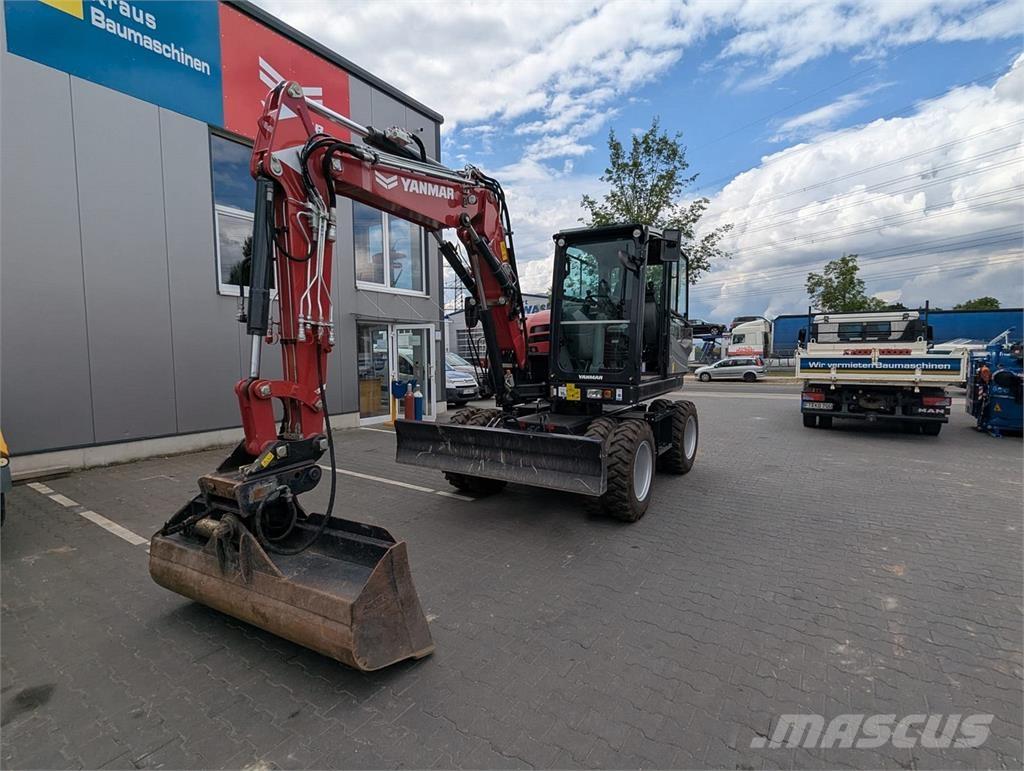 Yanmar B 75 W Pyöräkaivukoneet