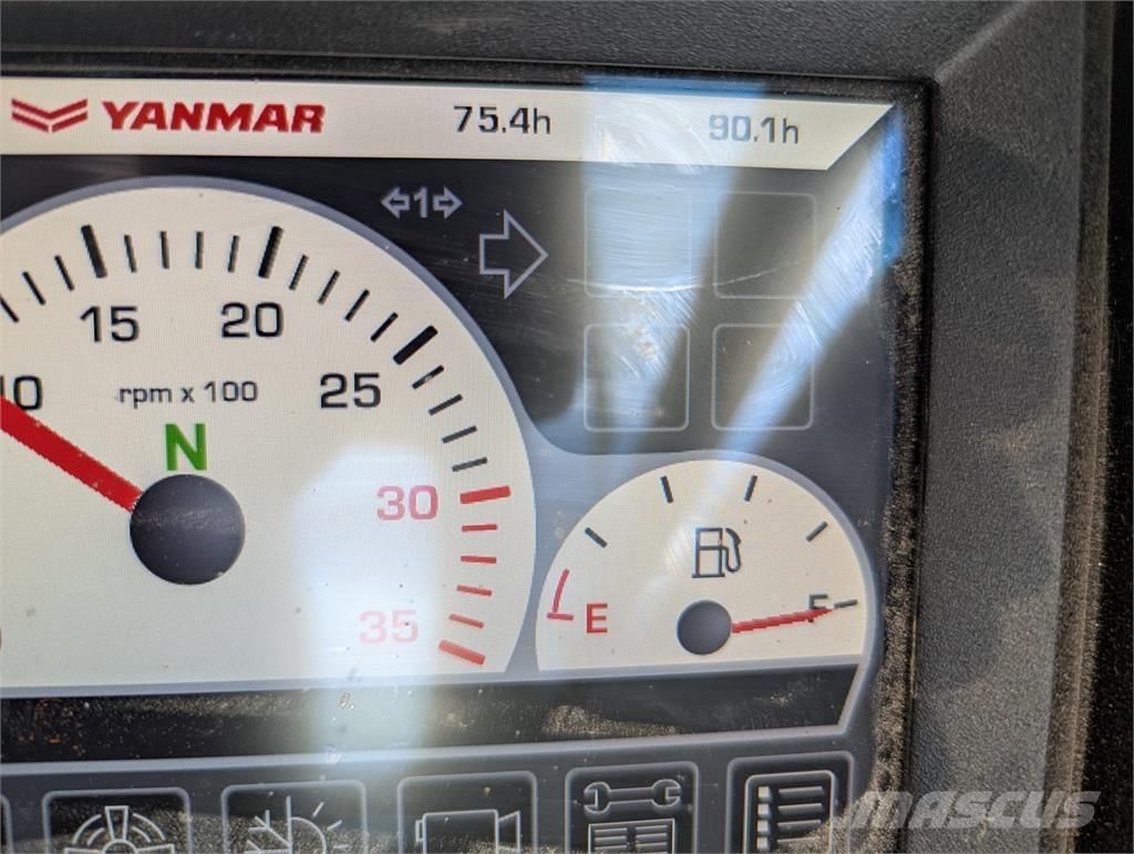 Yanmar B 75 W Pyöräkaivukoneet