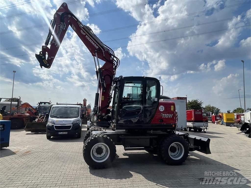 Yanmar B110W Pyöräkaivukoneet