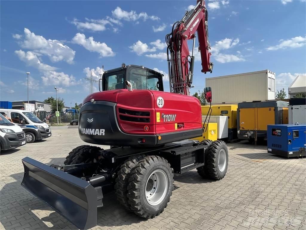 Yanmar B110W Pyöräkaivukoneet