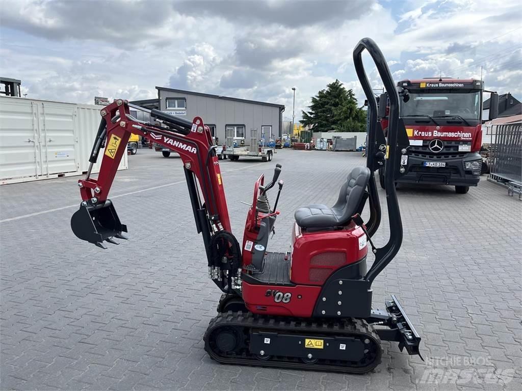 Yanmar SV08 Minikaivukoneet < 7t