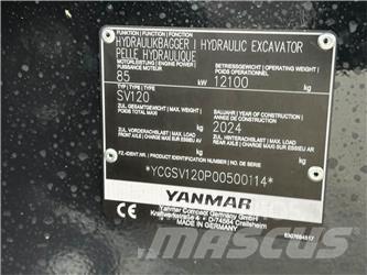 Yanmar SV120 Telakaivukoneet