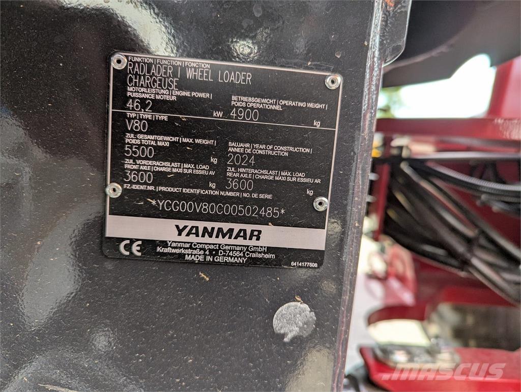 Yanmar V 80 Minikaivukoneet < 7t