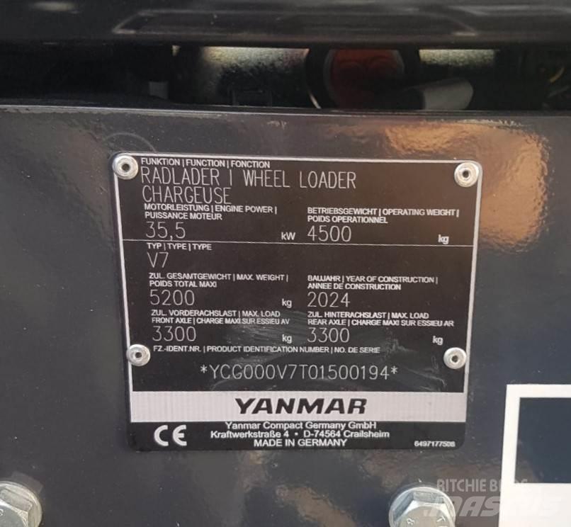 Yanmar V7 HW Pyöräkuormaajat