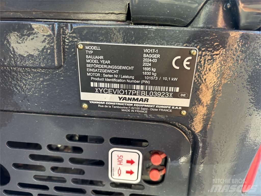 Yanmar ViO17 Minikaivukoneet < 7t