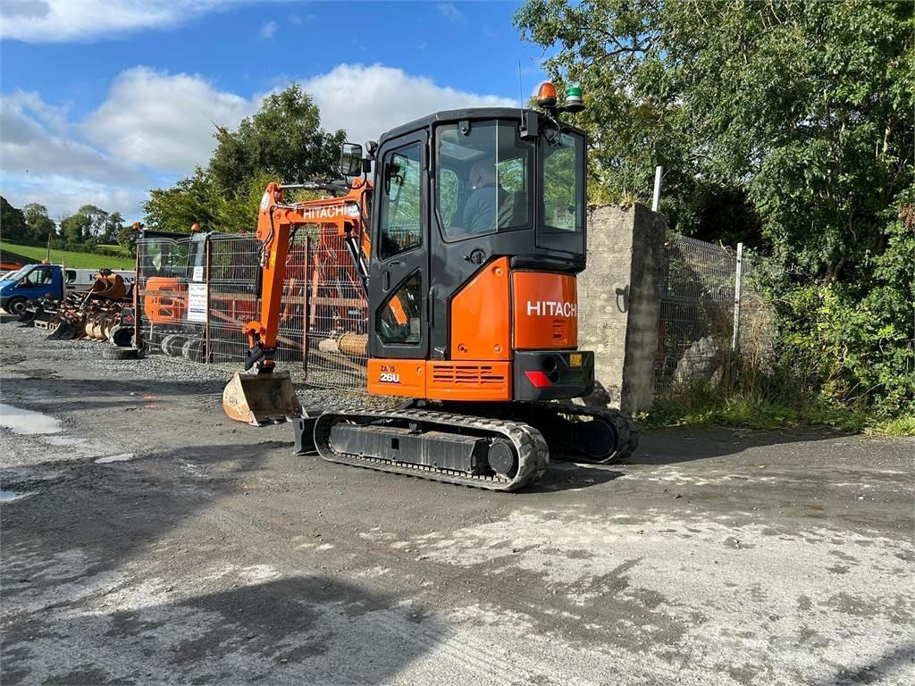Hitachi 2019 ZX26U-6 Telakaivukoneet