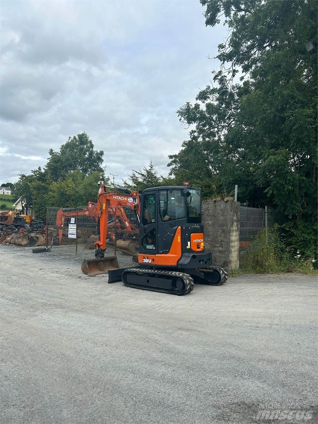 Hitachi ZX38U-6 Telakaivukoneet