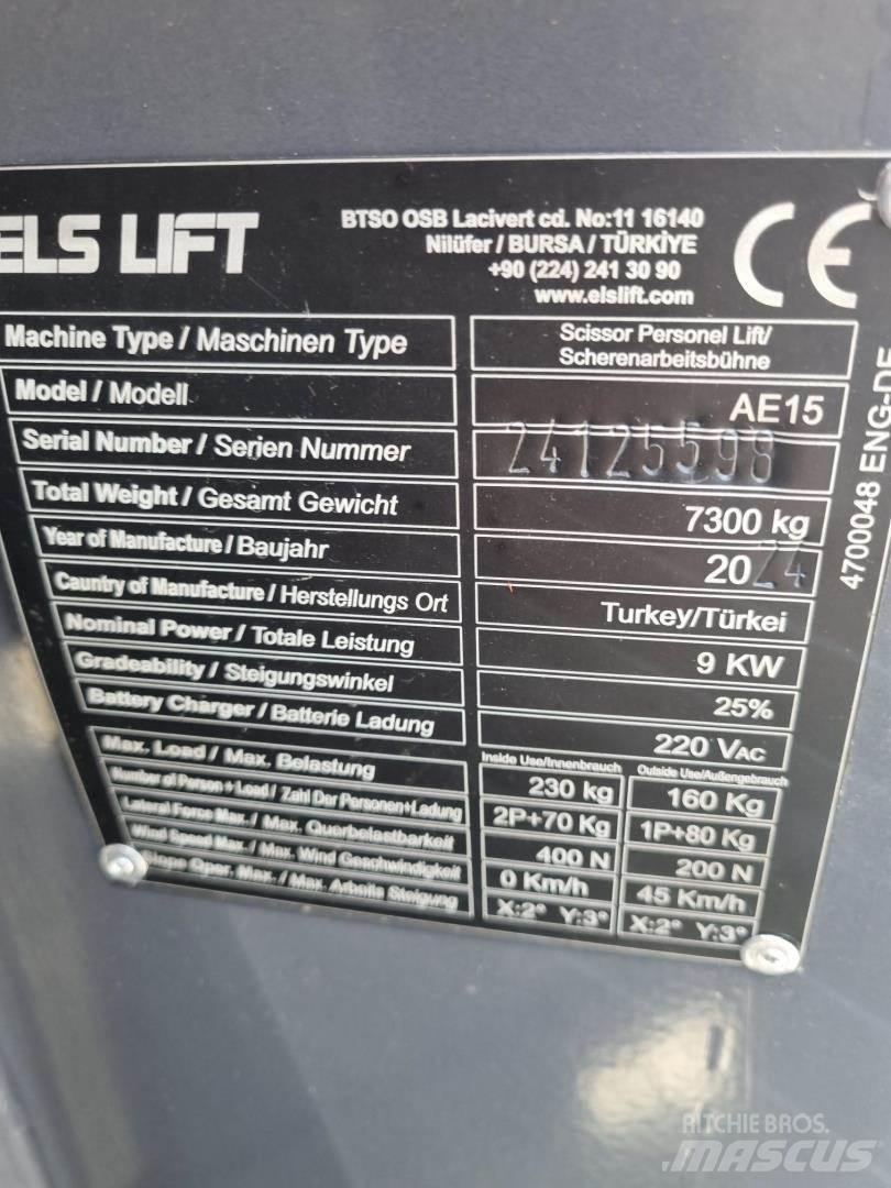 ELS LIFT AE15 Kuukulkijat