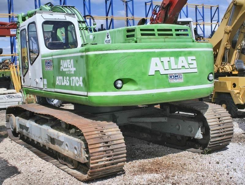 Atlas 1704 Telakaivukoneet