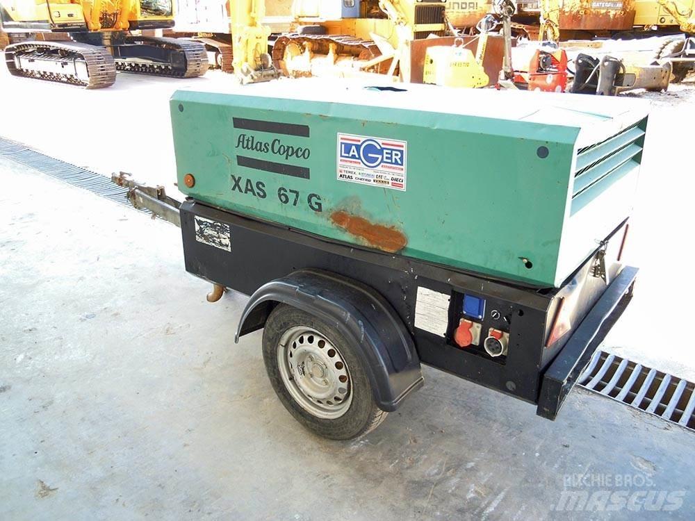 Atlas Copco XAS 67G Kompressorit