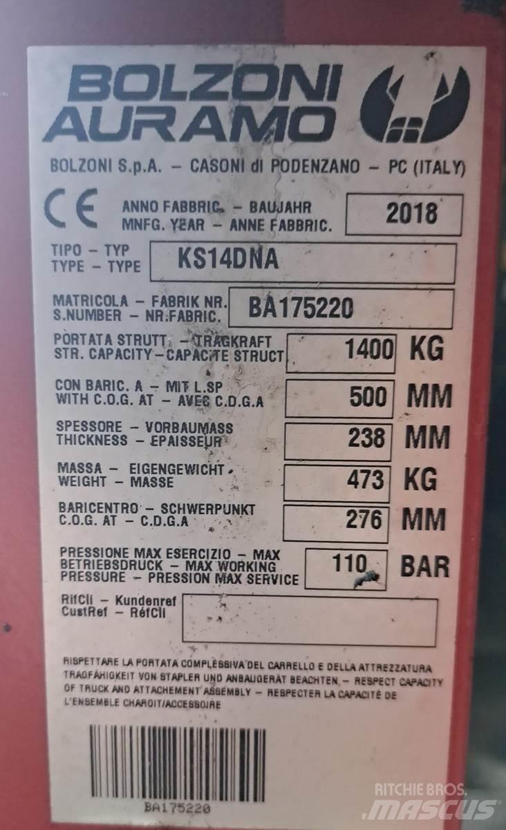 Bolzoni KS14DNA Muut materiaalinkäsittelykoneet