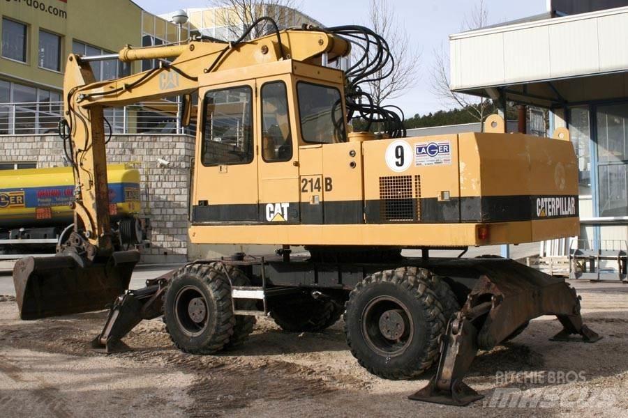 CAT 214B Pyöräkaivukoneet