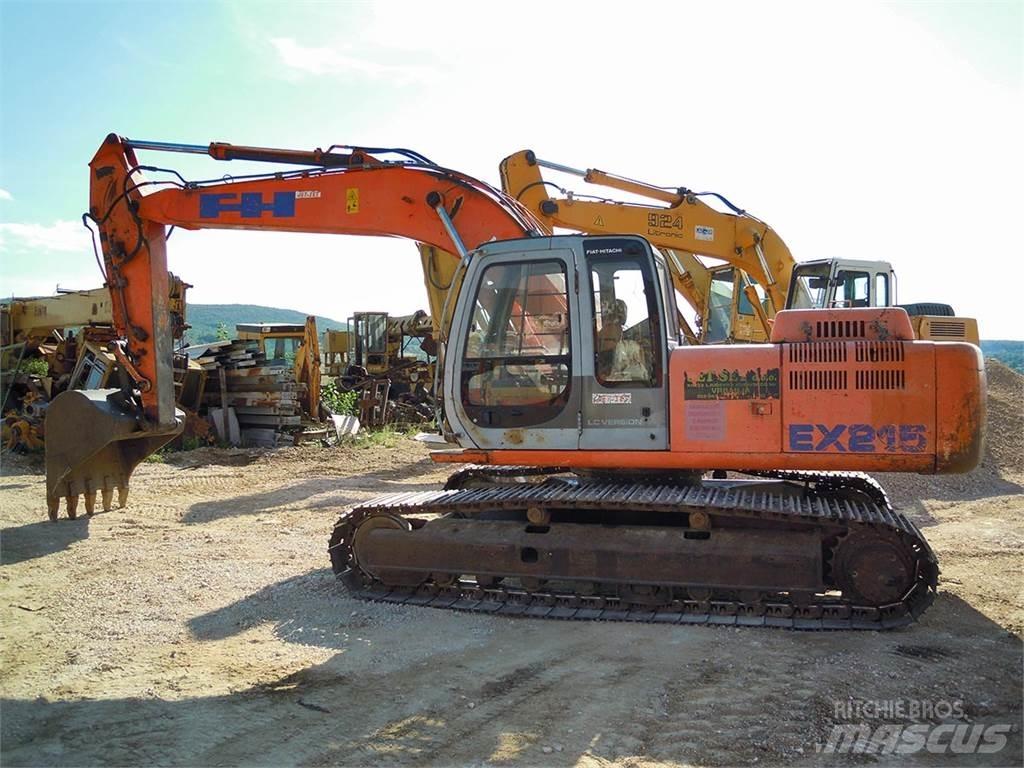 Fiat-Hitachi EX215 Telakaivukoneet