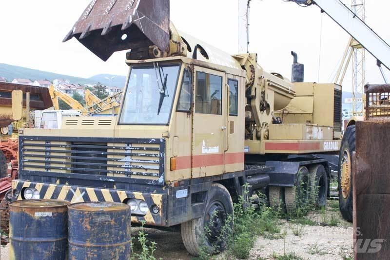 Gradall G660A Pyöräkaivukoneet