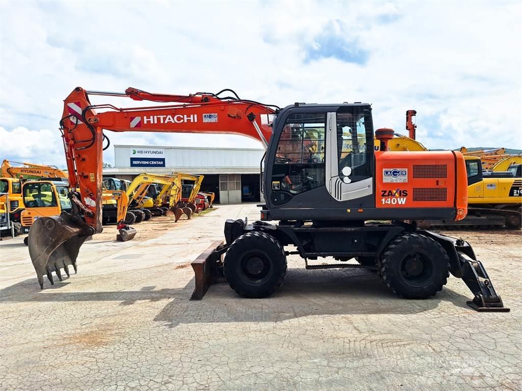 Hitachi ZX140W-3 Pyöräkaivukoneet