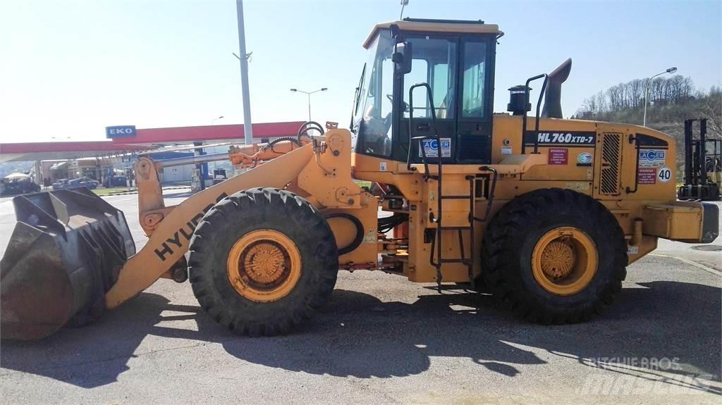 Hyundai HL760XTD-7 Pyöräkuormaajat