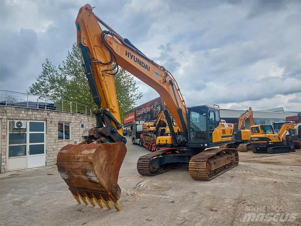Hyundai HX330L Telakaivukoneet