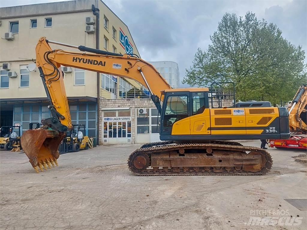 Hyundai HX330L Telakaivukoneet