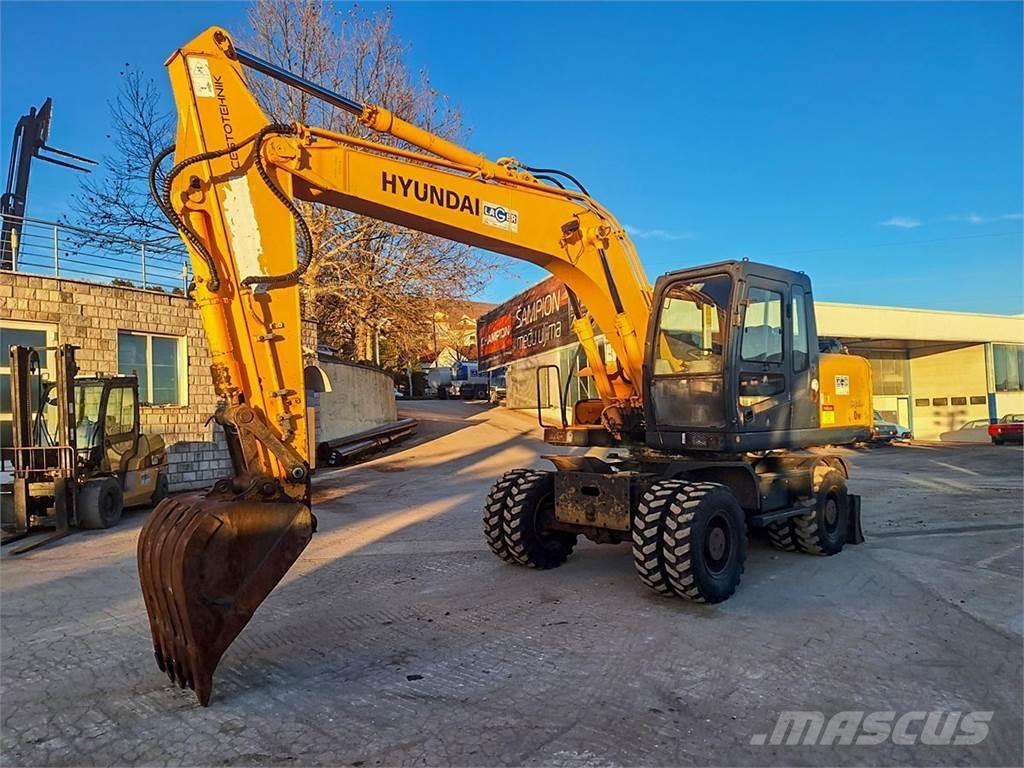 Hyundai R170W-7A Pyöräkaivukoneet