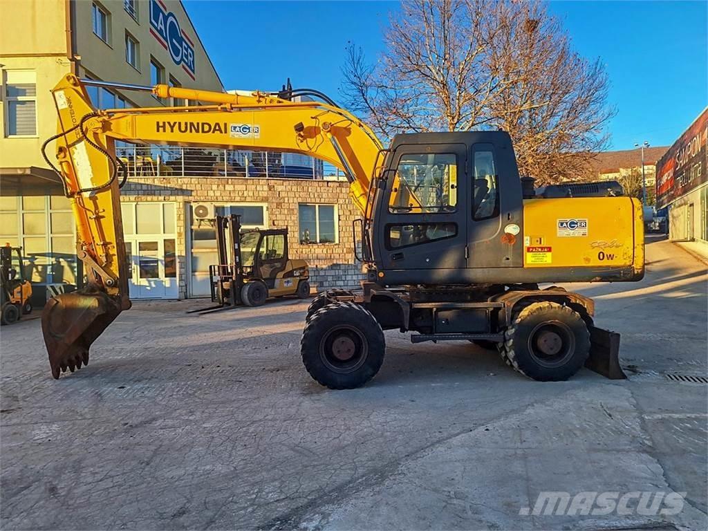 Hyundai R170W-7A Pyöräkaivukoneet