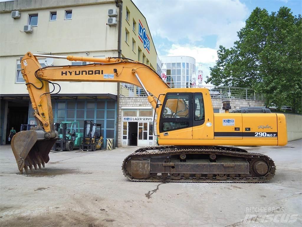 Hyundai R290NLC-7 Telakaivukoneet