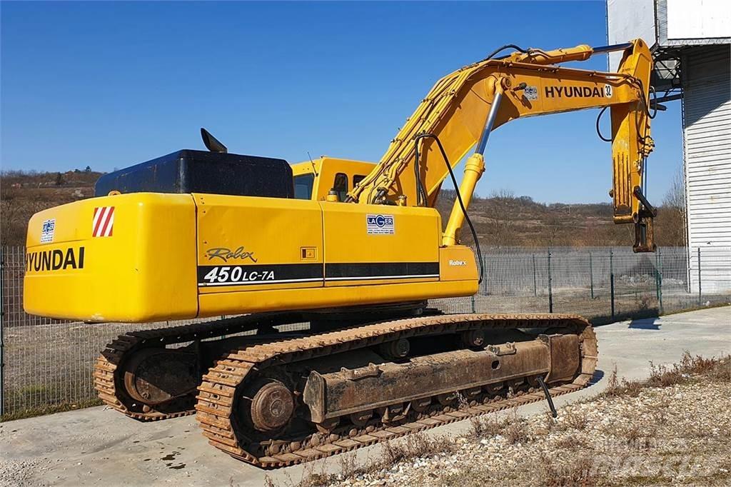 Hyundai R450LC-7A Telakaivukoneet