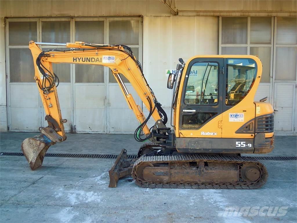 Hyundai R55-9 Minikaivukoneet < 7t