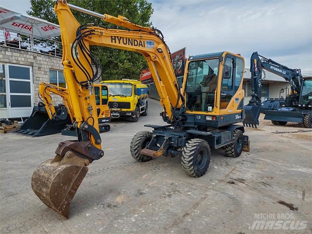 Hyundai R55W-9 Minikaivukoneet < 7t