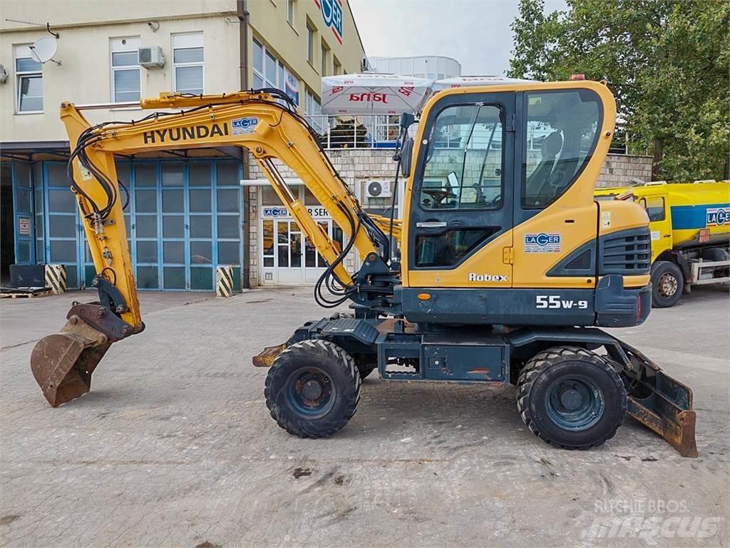 Hyundai R55W-9 Minikaivukoneet < 7t