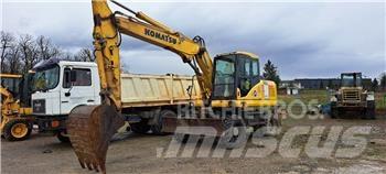 Komatsu PW160-7EO Pyöräkaivukoneet