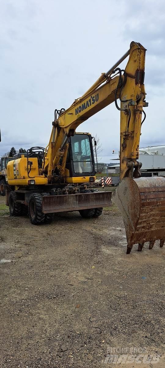 Komatsu PW160-7EO Pyöräkaivukoneet