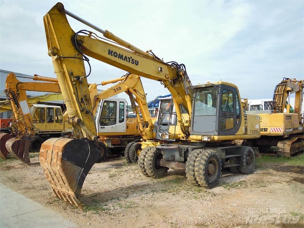 Komatsu PW170ES-6K Pyöräkaivukoneet