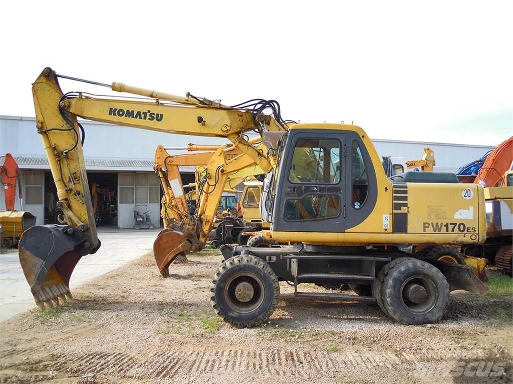 Komatsu PW170ES-6K Pyöräkaivukoneet