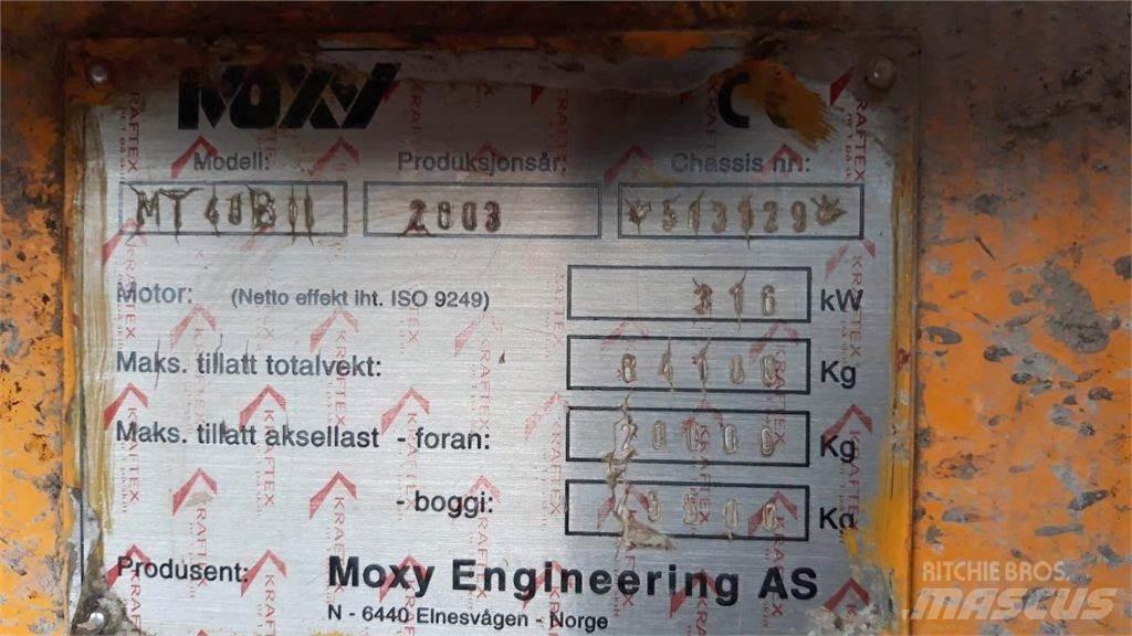 Moxy MT 40B Dumpperit