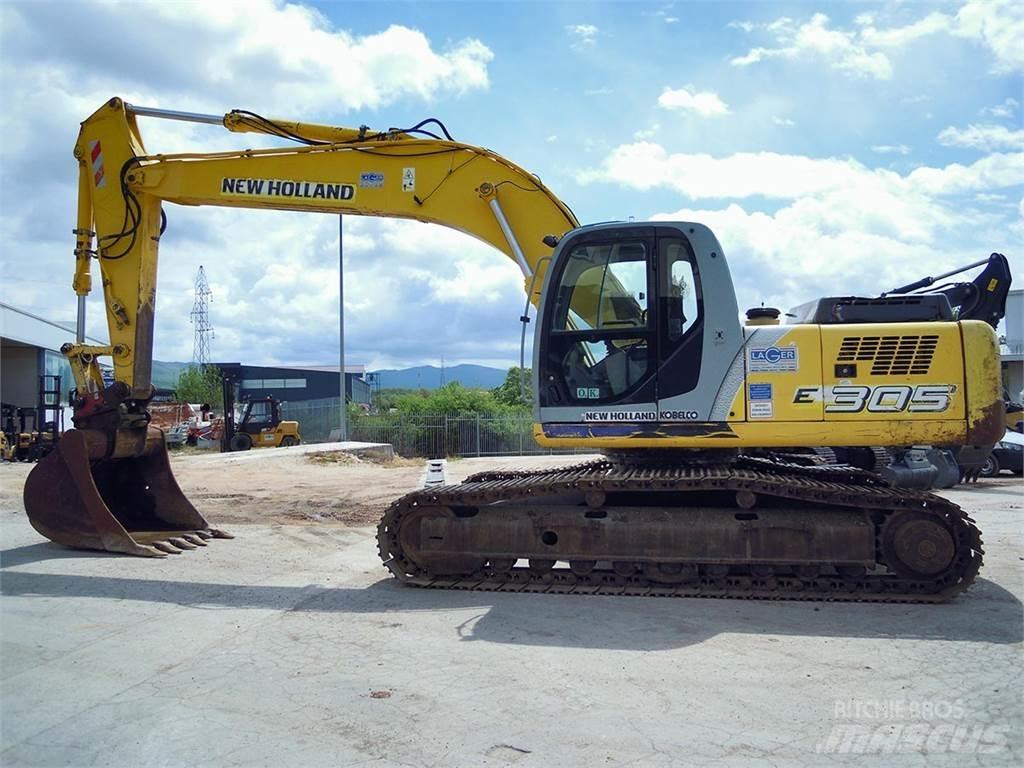 New Holland E305 Telakaivukoneet