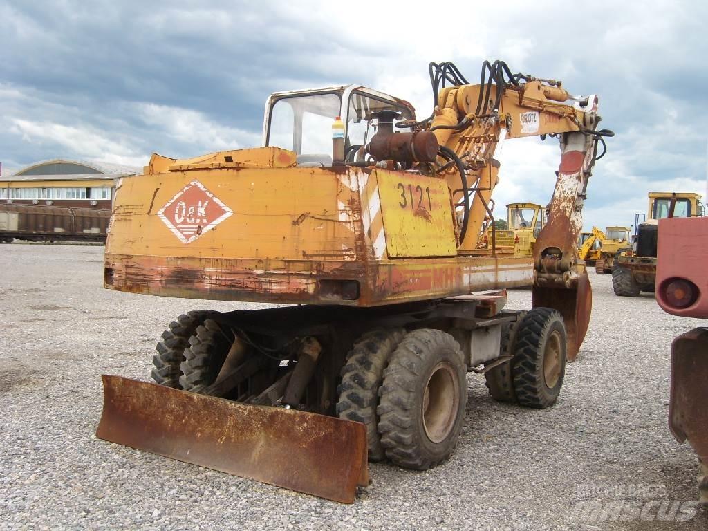 O&K MH6 Pyöräkaivukoneet