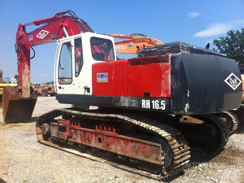 O&K RH 16,5 Telakaivukoneet